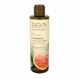 Shampoo Detox and energy for deep scalp cleansing